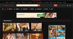 Desktop Screenshot of freakylatina.com